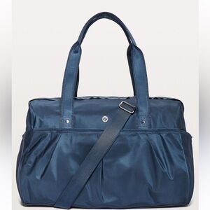 Lululemon Athletica Blue Travel Bag